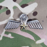 Parachutiste néerlandais / Ailes de saut en métal - Aile A (Avancé)
