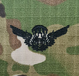 Portugal / Portugiesisch - USA (OCP, Standardgröße) Ripstop-Multicam-Stoff, bestickter Patch/Abzeichen für Fallschirmspringer-Flügelsprünge