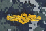 Officier de guerre de domination de l'information - Écusson / badge brodé USN (taille réglementaire) des États-Unis / US Navy