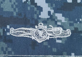 Officier de guerre de domination de l'information - Écusson / badge brodé USN (taille réglementaire) des États-Unis / US Navy