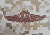 Ailes de parachutiste de la marine - Écusson / badge brodé réglementaire de la marine américaine