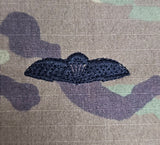 Britische UKSF Communicator Wings – US OCP Ripstop-Multicam-Stoff, bestickter Patch/Abzeichen mit Fallschirmspringer-Flügel