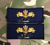 Oberflächenflotte – Logo der Royal Navy – Namensband – (Rig22 / Rig 22) Stil