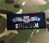 NOUVEAU style - Badge nominatif / Tally / Ruban nominatif Royal Navy Rig22