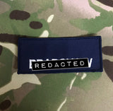 NOUVEAU style - Badge nominatif / Tally / Ruban nominatif Royal Navy Rig22