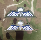 Brevet de parachutiste aéroporté néerlandais (Brevet de base/Brevet d'aile B) (couleur)