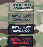 Royal Navy (FCF / FRMU) Future Commando Force brodée - titre d'épaule / garde-boue