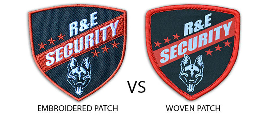 Embroidery Vs Woven Badges