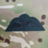 Britische Royal Gurkha Rifles ((Gewehre / RGR Schwarz auf Gewehrgrün-Variante) Fallschirmspringer-Qualifikationsflügel (Sprung)