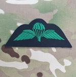 British Parachutist Qualification Wings (Jump) Badge / Patch (Royal Irish / RIR / Rangers)