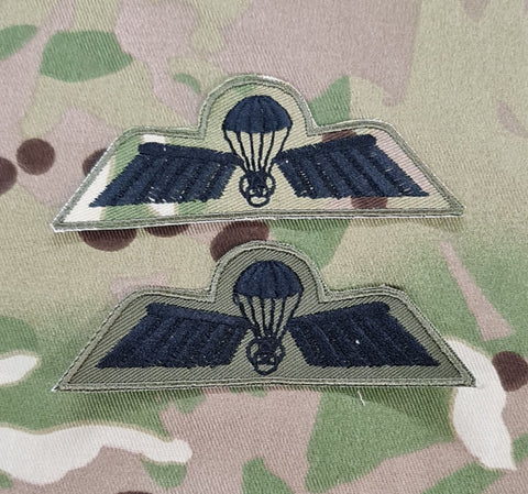 Netherlands / Dutch Airborne Parachutist Qualification Wings - Jump Master / Instructor  Badge / Patch