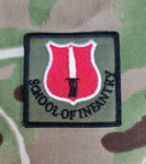 Taktischer Erkennungsaufnäher/Einheitsabzeichen der Infanterieschule