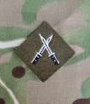 PSBC Senior Brecon Qualification badge No2 Dress (crossed bayonets)