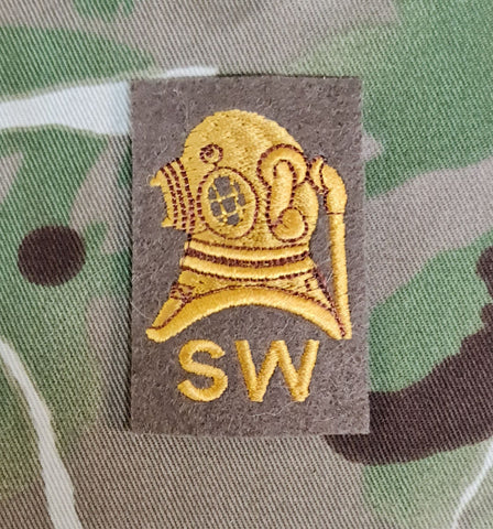No2 Dress Badge Basic / Shallow Water SW Diver