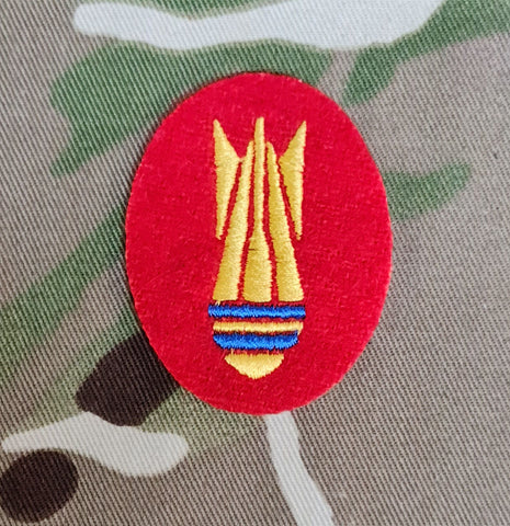 No2 Dress Bombs Badge 33 EOD Explosive Ordnance Disposal