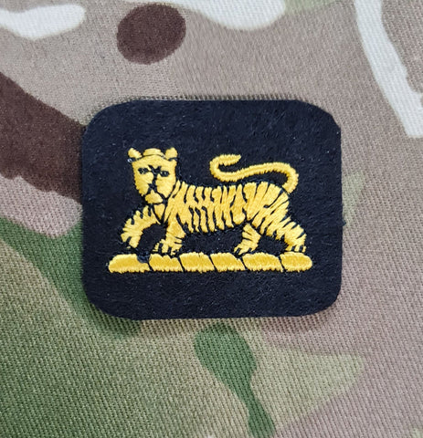 No2 Dress Princess of Wales's Royal Regiment PWRR Tiger Badge