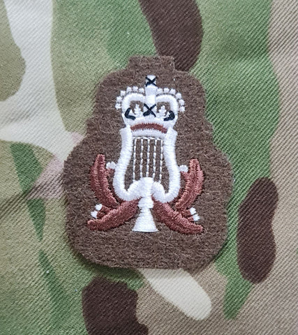 Army Music CaMus Musiker Bandsman Qualifikation Nr. 2 Dress Badge