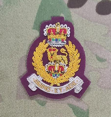 Officer Adjutant General's Corps AGC Beret officer cap Badge AGC Maroon EIIR