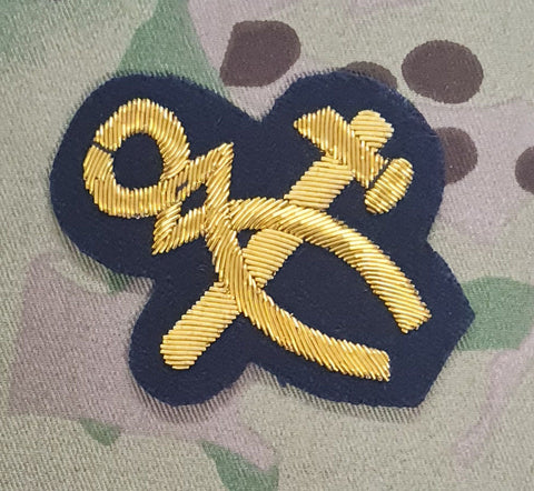 Royal Electrical & Mechanical Engineers (REME) Artificer / Hammer & Tongs / Class 1 Trade - No1 Dress Badge