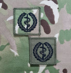 Qualifikationsabzeichen für den medizinischen Assistenten (Medics) der britischen Armee RMA für den Kampfeinsatz