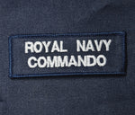 FCF Style Royal Navy Blue PCS Commando Shoulder Flash / Mud Guard