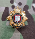 Royal Logistic Corps (RLC) Gilt Cap Badge Officer (EIIR)