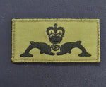 Submariner Subdued Combat qualification Embroidered Badge