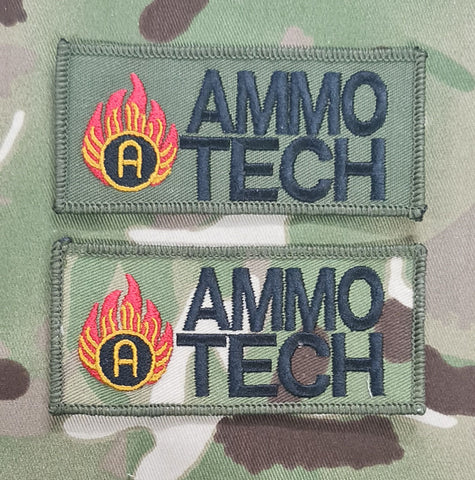 Ammo Tech Flammendes „A“-Identifikationspatch