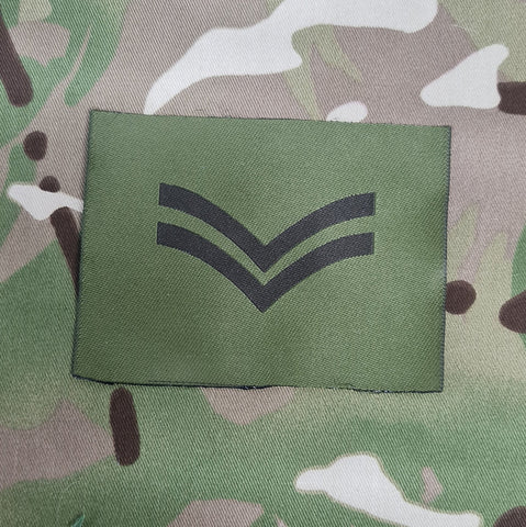 Klassischer / Original-Stil Para Smock Rangabzeichen - Corporal / Cpl