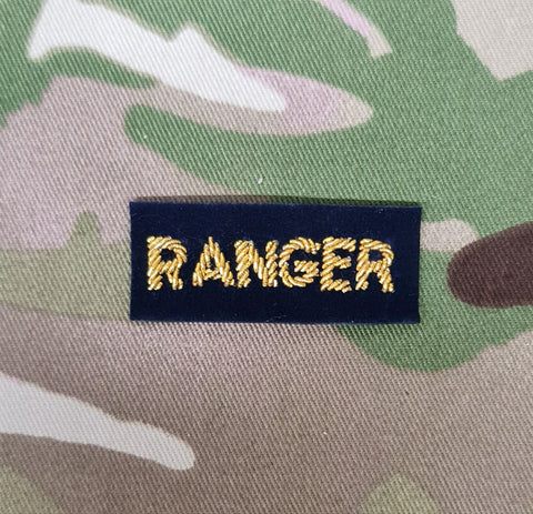 Ranger Regiment Tab Bullion Wire (No1 Dress)