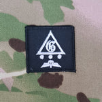 Patch d'identification de la troupe Mercers 7 RHA (Para Wings / G Bty)
