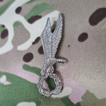 Polnische (polska) Fallschirmspringer-/Fallschirmjäger-Sprungflügel aus Metall