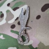Polnische (polska) Fallschirmspringer-/Fallschirmjäger-Sprungflügel aus Metall