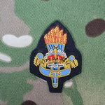 Ausbildungs- und Schulungsdienste/AGC ETS (Marine) Offiziers-Barettabzeichen mit Bullion-Stickerei (CIIIR) 
