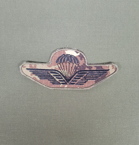 Italienische / italienische Fallschirmspringerflügel - Basic- (Camo-mimetico Vegetata)