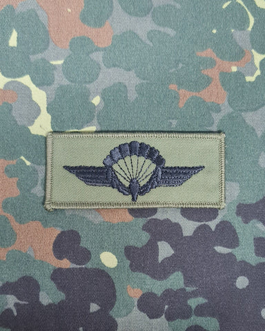 Deutsche Fallschirmjäger-Qualifikationsflügel für Fallschirmspringer - Advanced Square / Freifallflügel / HALO / GSG9