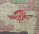 GSG9 German HALO wings - USA (OCP, Regulation Size) Ripstop multicam fabric embroidered Parachutist wing jump patch / badge (Copy)