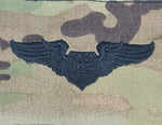 Army Pilot / Aviator - US / USA - US  Ripstop multicam fabric embroidered Parachutist wing jump patch / badge