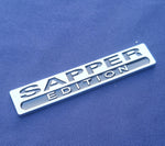 Sapper Special Edition - Chrome ABS 3D automobile / car / Truck / Decal / logo