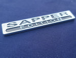 Sapper Special Edition - Chrome ABS 3D automobile / car / Truck / Decal / logo