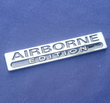 Airborne Special Edition - Chrome ABS 3D automobile / car / Truck / Decal / logo