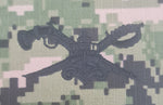 Naval Special Warfare Combat Craft Crewman SWCC / Basic / Cheng – USA / US Navy USN (Regular Size) gestickter Aufnäher / Abzeichen