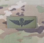 Qatar - Airborne Parachutist Qualification Wings Cloth