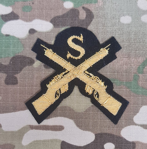 Sniper - Bullion Wire No1 Dress Qualification badge