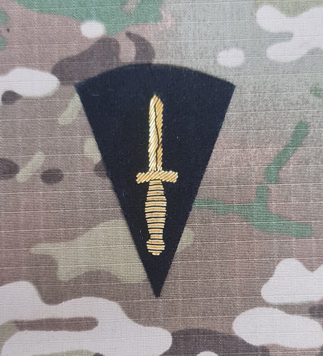 All Arms Commando Dagger - Bullion Wire No1 Dress Qualification badge ...