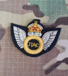 British Qualification Wings - JTAC Joint Terminal Attack Controller -  Bullion Gold on black No1 Dress (CIIIR)