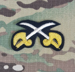 Gekreuzte Schwerter (Royal Army Physical Training Corps RAPTC / PTI-Ausbilder) Nr. 1 Dress Trade / Qualifikationsabzeichen