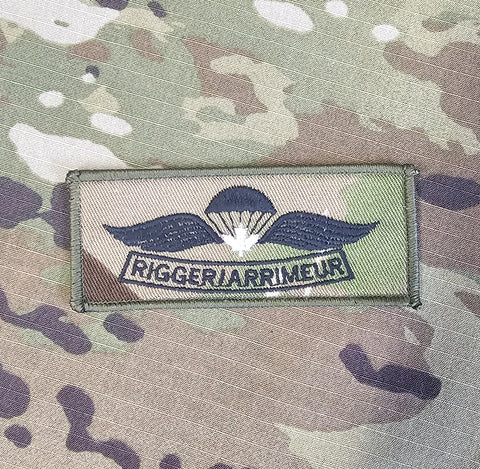 Kanadischer Rigger-Fallschirmspringer-Qualifikationsbrevet / -flügel