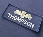 NEW Style - Royal Navy Rig22 Name Badge / Tally / Name Tape