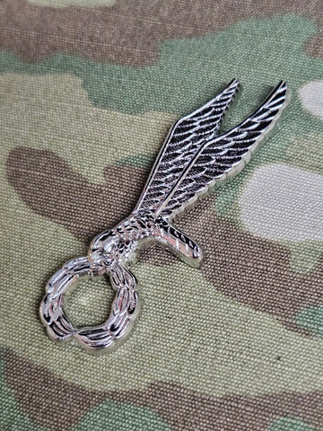Polonais (polska) Parachutiste / Parachutiste Jump Wings Métal (Miniature)